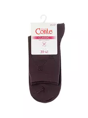 Женские носки конте classic 686 шоколадный, , 36-38 (23-25), CONTE ELEGANT, - 3