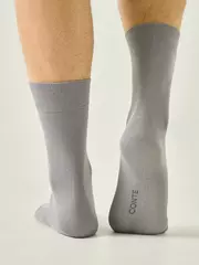 Мужские носки conte for men 000 серый, , 40-41 (25), CONTE ELEGANT, - 2