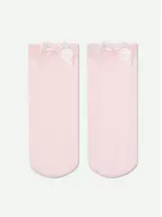 Носки для девочек с бантом lily light pink, , 20-22, CONTE ELEGANT, - 5
