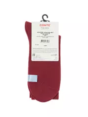 Классические мужские носки conte for men 000 бордо, , 40-41 (25), CONTE ELEGANT, - 3