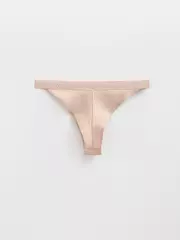 Трусы «танга» из кружева gotic lta 2982 almond, , 106/XL, CONTE ELEGANT, - 4