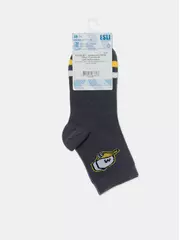 Носки для мальчиков esli 494 темно-серый, , 16, ESLI, - 4