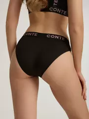 Трусы бикини женские конте comfy line lb 2993 black-pink, , 102/L, CONTE ELEGANT, - 2