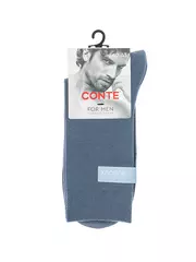 Носки мужские conte for men 000 джинс, , 40-41 (25), CONTE ELEGANT, - 1