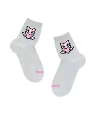 Носки детские esli 724 светло-серый, , 16, ESLI, - 4