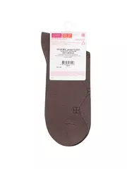 Носки женские с рисунком conte classic 686 кофейный, , 39-41 (25-27), CONTE ELEGANT, - 3