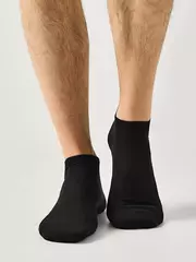 Носки мужские (короткие) conte bamboo 000 черный, , 44-45 (29), CONTE ELEGANT, - 1