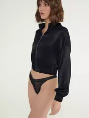 Трусы женские «танга» gotic lta 2982 black, , 102/L, CONTE ELEGANT, - 2