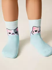 Носки детские esli 754 бледно-бирюзовый, , 14, ESLI, - 1