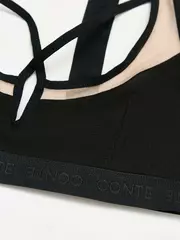 Бюстье из бамбука criss cross lbe 3014 black-natural, , 170-84/XS, CONTE ELEGANT, - 5