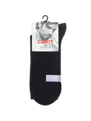 Носки мужские conte cool 24/7 000 черный, , 42-43 (27), CONTE ELEGANT, - 1