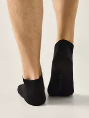 Носки мужские (короткие) conte bamboo 000 черный, , 44-45 (29), CONTE ELEGANT, - 2