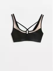 Бюстье из бамбука criss cross lbe 3014 black-natural, , 170-84/XS, CONTE ELEGANT, - 4