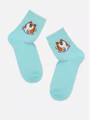 Носки детские esli 725 бледно-бирюзовый, , 20, ESLI, - 3