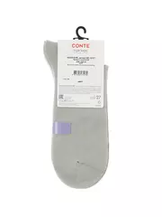 Классические тонкие мужские носки cool 24/7 000 серый, , 42-43 (27), CONTE ELEGANT, - 3