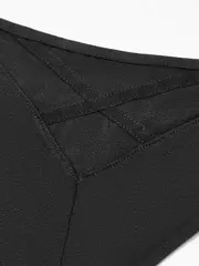 Трусы «бразилиана» criss cross lbr 2997 black, , 90/XS, CONTE ELEGANT, - 5