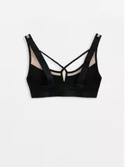 Бюстье из бамбука criss cross lbe 3014 black-natural, , 170-84/XS, CONTE ELEGANT, - 6