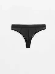 Трусы «бразилиана» gotic lbr 2983 black, , 106/XL, CONTE ELEGANT, - 1