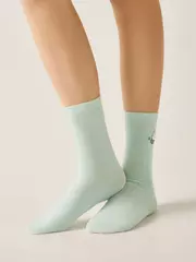 Носки женские conte classic 678 бледно-бирюзовый, , 36-38 (23-25), CONTE ELEGANT, - 2