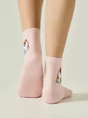 Носки детские с рисунком esli 725 светло-розовый, , 20, ESLI, - 2