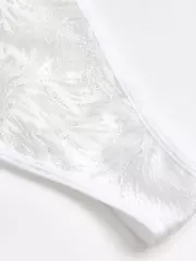 Трусы танга с v-образной талией conte mystery garden lta 3118 off white, , 102/L, CONTE ELEGANT, - 4