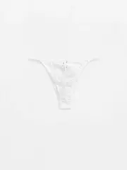 Трусы танга с v-образной талией conte mystery garden lta 3118 off white, , 102/L, CONTE ELEGANT, - 6