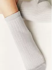 Носки короткие вискозные conte active 704 серый, , 36-38 (23-25), CONTE ELEGANT, - 2