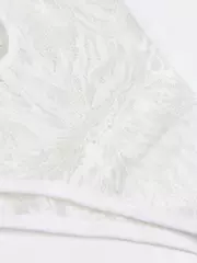 Трусы бразилиана с фигурным вырезом conte mystery garden lbr 3116 off white, , 94/S, CONTE ELEGANT, - 4