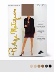 Колготки женские philippe matignon oro 15 noce, , 3, PHILIPPE MATIGNON, - 2