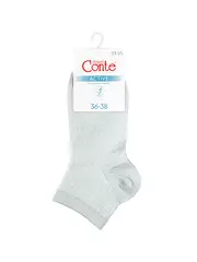Короткие женские носки conte active 704 светло-серый, , 36-38 (23-25), CONTE ELEGANT, - 4