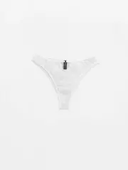 Трусы бразилиана с фигурным вырезом conte mystery garden lbr 3116 off white, , 94/S, CONTE ELEGANT, - 1