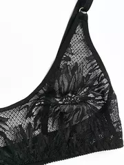 Бюстье с треугольными чашками conte mystery garden lbe 3113 black, , 170-92/M, CONTE ELEGANT, - 6