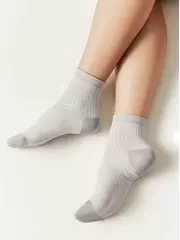 Носки короткие вискозные conte active 704 серый, , 36-38 (23-25), CONTE ELEGANT, - 4