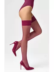 Чулки в сеточку minimi rete viola, , S/M, MINIMI, - 1