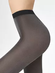 Блестящие колготки с люрексом minimi tulle lurex 50 bordo, , 3, MINIMI, - 5