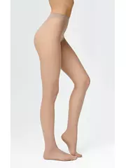 Колготки с эффектом тюля minimi tulle magico 20 caramello, , 3, MINIMI, - 1