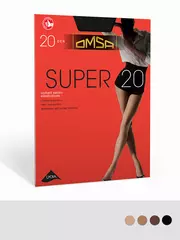 Тонкие колготки omsa super 20 daino, , 4, OMSA, - 2