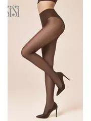 Полупрозрачные колготки sisi style 40 moka, , 3, SISI, - 1