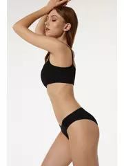 Бюстье женское из хлопка lbe 2017.1 conte basic collection black, , 170-100/XL, CONTE ELEGANT, - 4