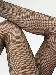 Колготки в мелкую сетку minimi retina caramello, , 2 (S/M), MINIMI, - 6