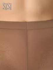 Колготки с ажурными трусиками sisi style 20 grafite, , 3, SISI, - 6