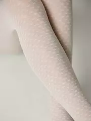 Детские колготки с ажурным рисунком julia bianco, , 116-122, CONTE ELEGANT, - 3