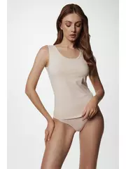 Майка женская basic collection lm 2020 natural, , 170-100/XL, CONTE ELEGANT, - 1