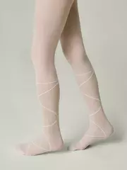 Детские колготки с бантиком merry bianco, , 104-110, CONTE ELEGANT, - 2