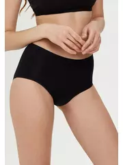 Трусы женские "слипы" высокой посадки basic collection lb 2016 black, , 102/L, CONTE ELEGANT, - 1
