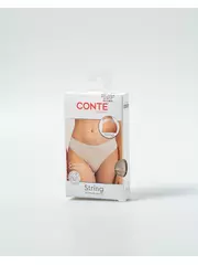 Трусы-стринги comfort cotton lst 5569 skin, , 102/L, CONTE ELEGANT, - 5