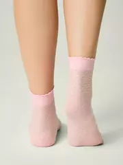 Детские носки с ажурным рисунком julia light pink, , 20-22, CONTE ELEGANT, - 4