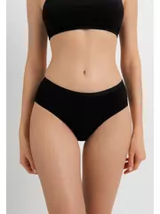 Трусы «бикини» comfort cotton lb 5572 black, , 102/L, CONTE ELEGANT, - 1