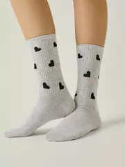 Носки женские conte active 708 светло-серый, , 36-38 (23-25), CONTE ELEGANT, - 1