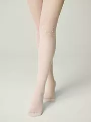 Детские колготки в точку с рисунком «кот» katie bianco, , 116-122, CONTE ELEGANT, - 2